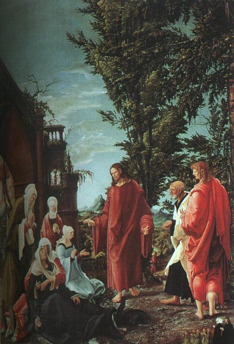 Albrecht Altdorfer Christ Taking Leave of His Mother